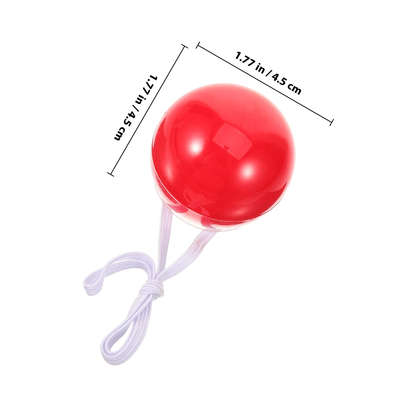 Nez de Clown rouge brillant, 12 pièces, nez de fête lumineux drôle pour Halloween, Costume de noël, bal, accessoire en plastique pour enfants et adultes