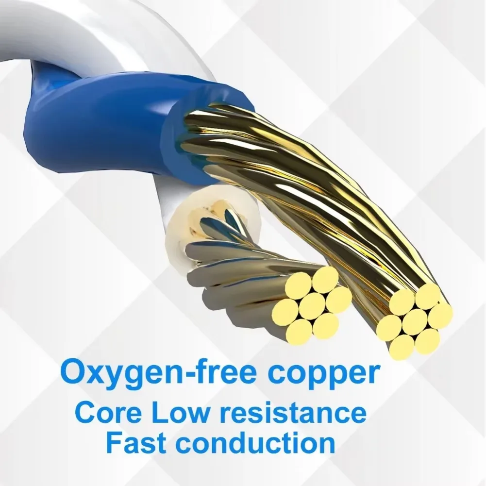 كابل إيثرنت Cat7 كابل Lan UTP RJ45 كابل تصحيح الشبكة 10 متر 15 متر لجهاز توجيه مودم الكمبيوتر PS