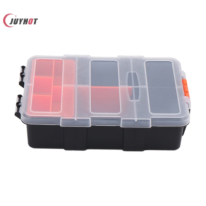 

1Pcs Storage Compartment Plastic Tool Sorting Boxes Fishing Tackle Bait Organizer Screw Organiser Box