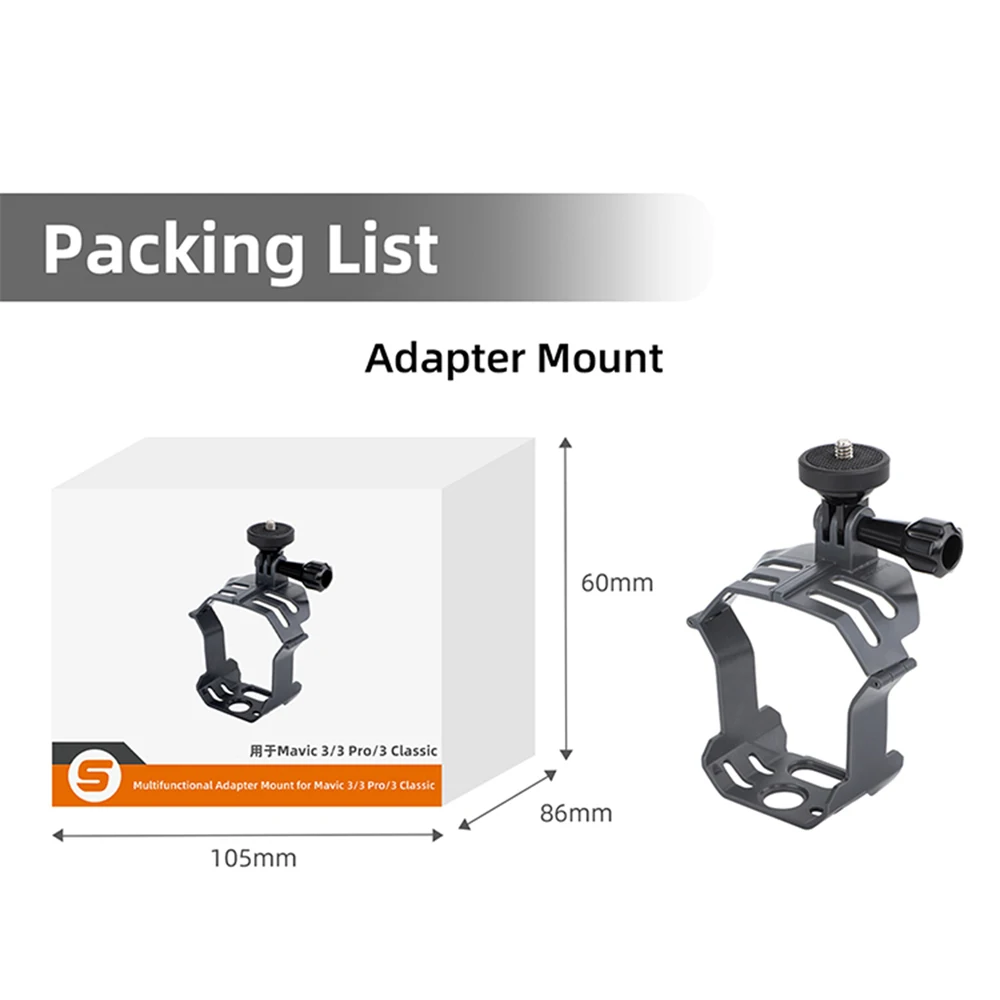 Support adaptateur multifonctionnel pour Mavic 3 Pro, Mavic 3 Classic, accessoires de importateur