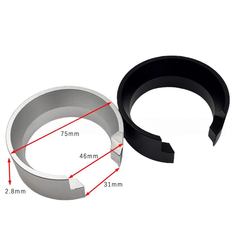 B51CNEW! For GEMILAI 9010B/C Coffee Dosing Ring Magnetic Coffee Bean Grinder Dosing Funnel Grinder Black