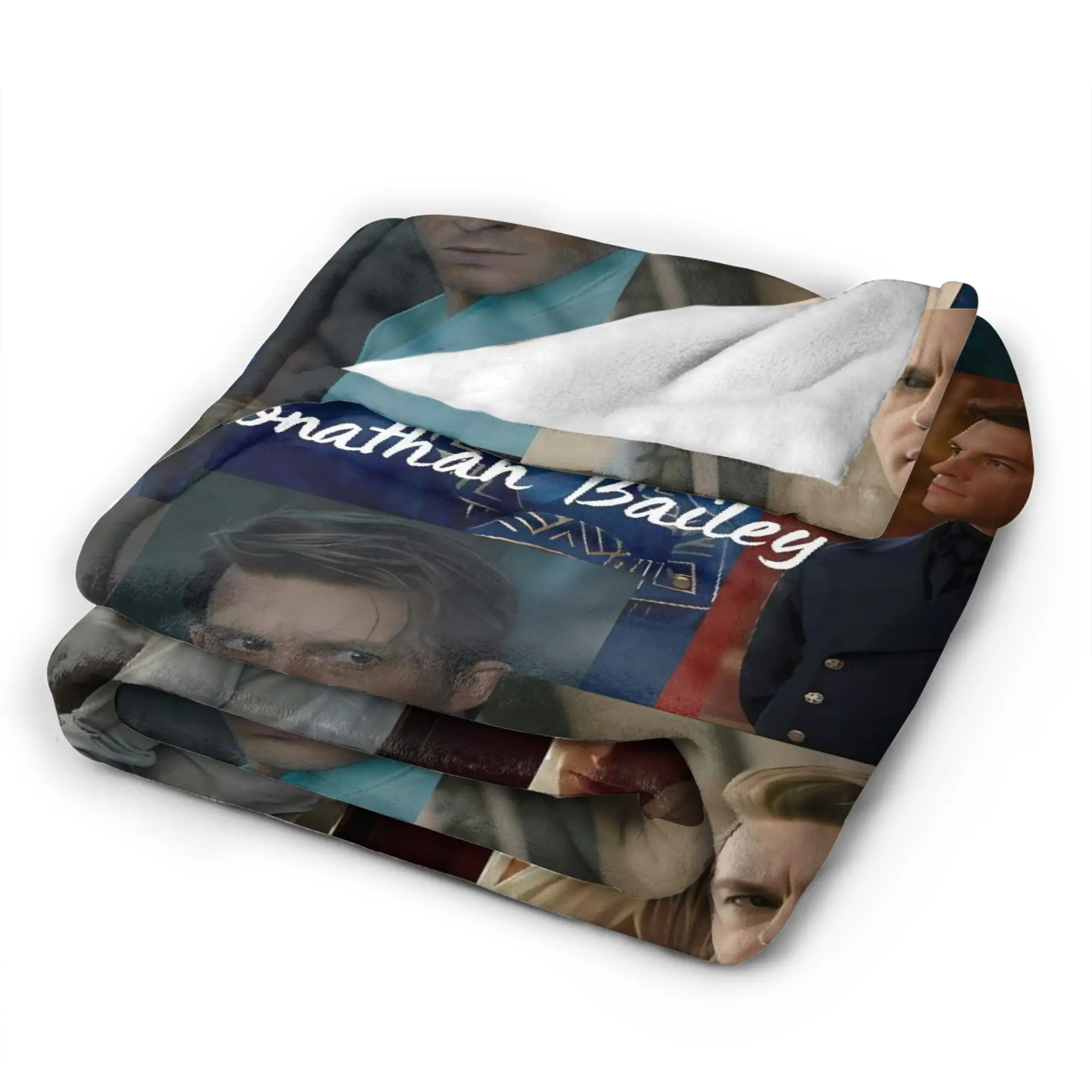 Jonathan Bailey Plush Blanket Girls Boys  Flannel Throw Blanket For Home Decor Soft Custom Quality Bedspread Birthday Gift