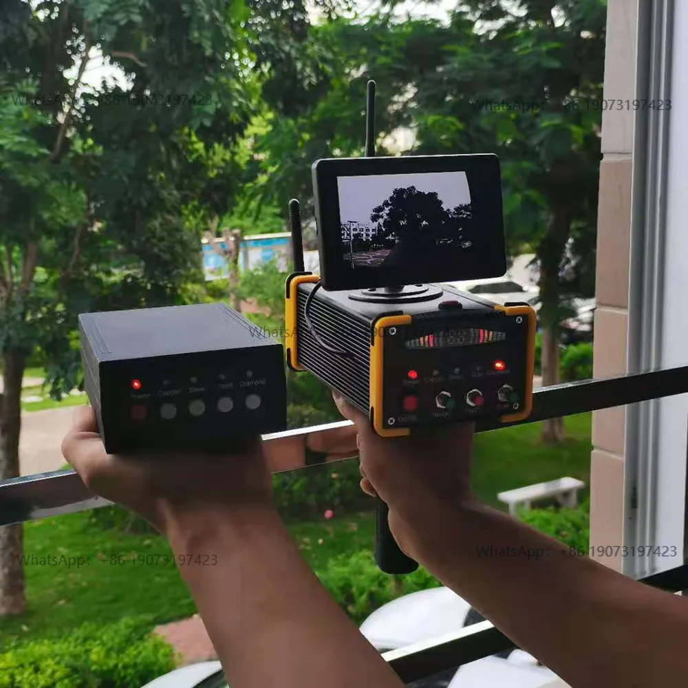3 D Underground Metal Gold Detector Remote Scanner High Precision LCD Treasure