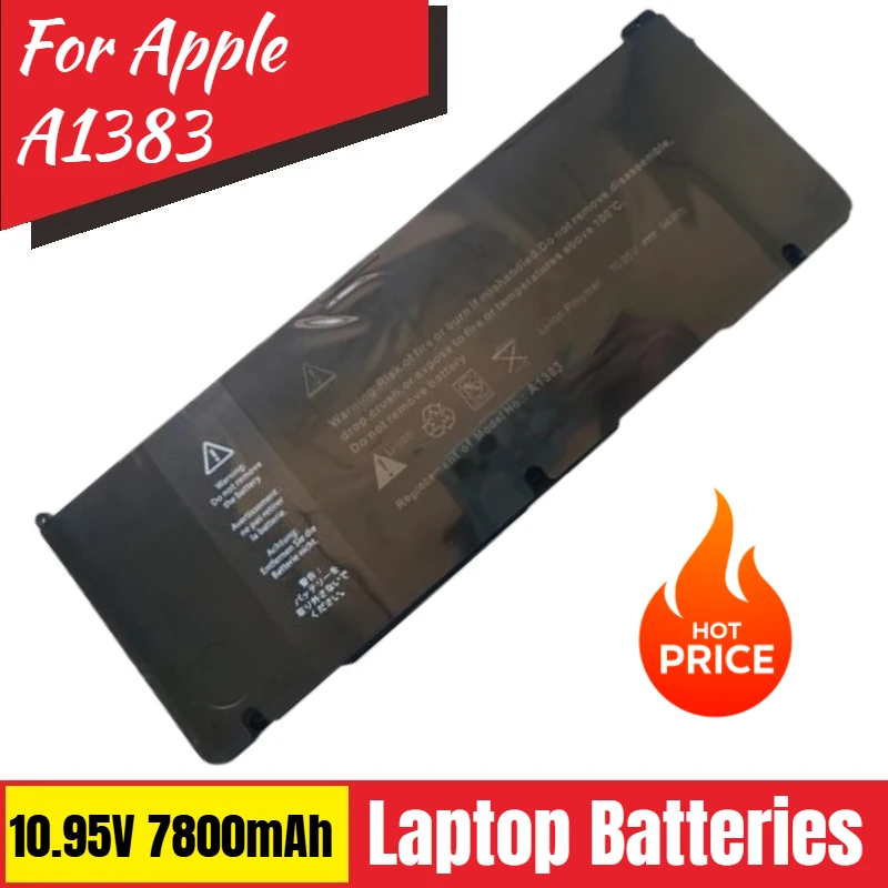 

A1383 Аккумулятор для ноутбука 10,95 В 7800 мАч для Apple MacBook Pro 17 "2011 A1297 MD311LL/A MC725LL/A MB604LL/A Совершенно новый, высокое качество