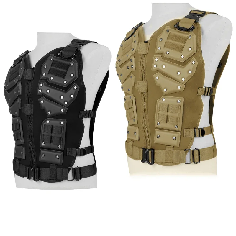 

Military Tactical Combat Vest Multi-functional Tactical Body Armor Outdoor Airsoft Paintball Training Cs Protection Equipment