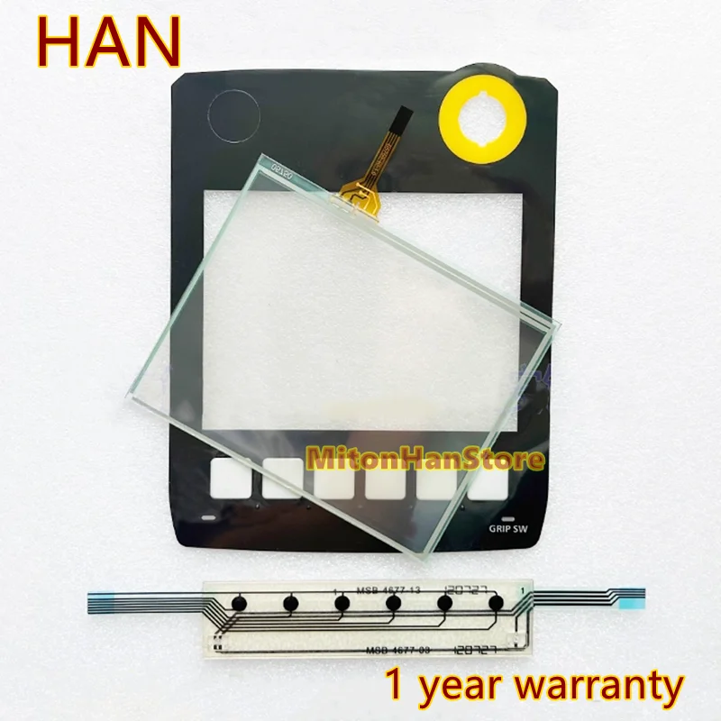 

GT1455HS-QTBDE GT1455HS-QMBDE TP-4281S1 Сенсорная панель Экран Стеклянный дигитайзер Защитная пленка Накладка для ключей