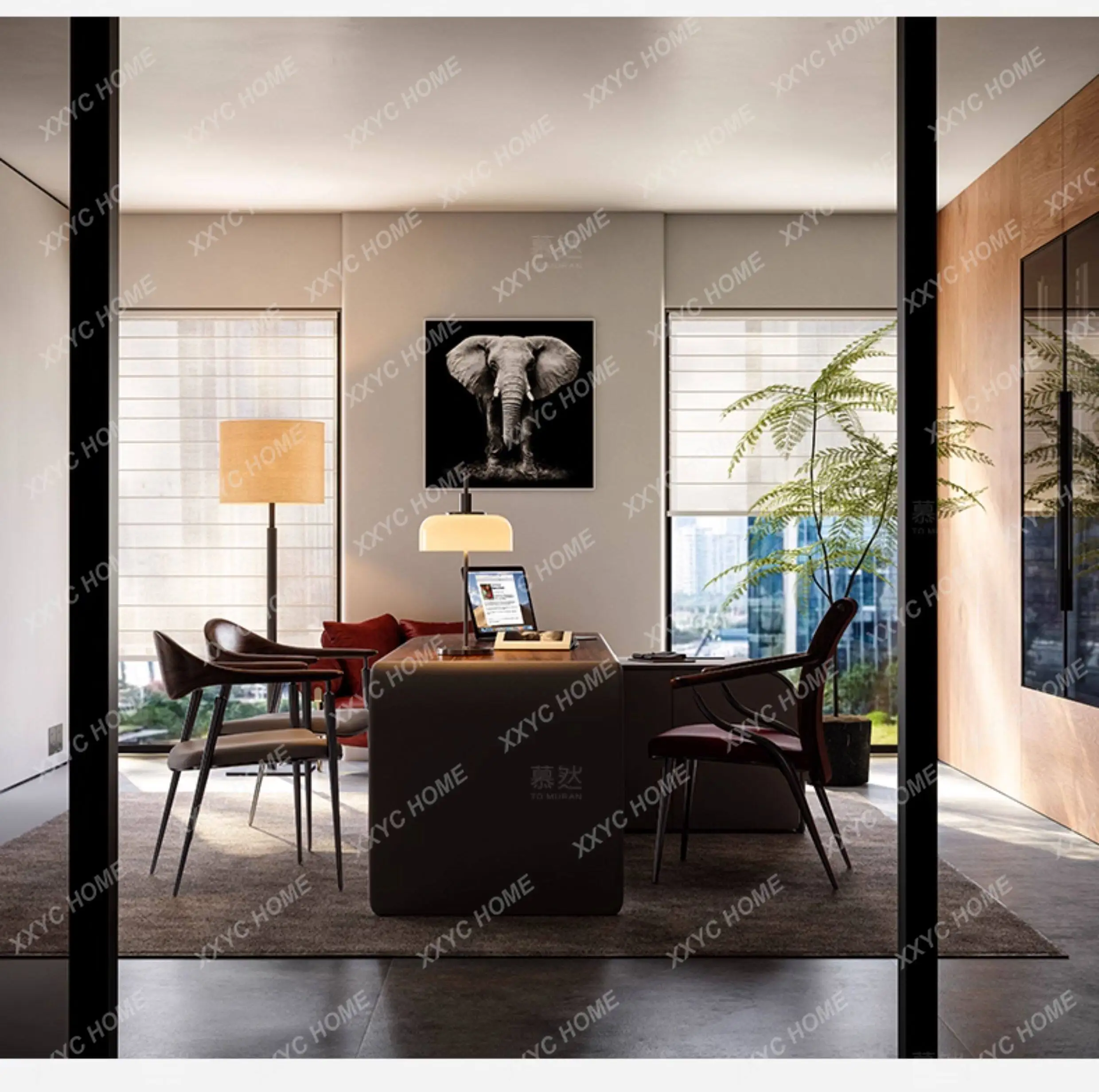 style minimalist modernity premium feel Room desks computer desk room offices office desks and workstations
