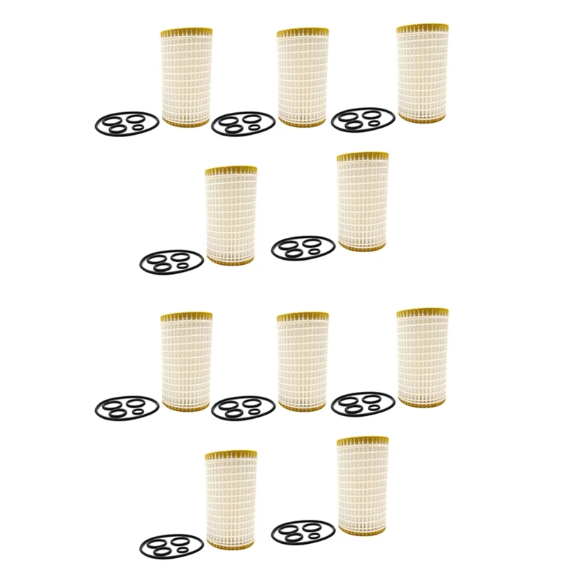 10Pcs Oil Filter Filter Elements For Mercedes Benz CLK430 CLK500 CLS55 CLS500 E320 E350 E430 Spare Parts 0001802609 0001803109