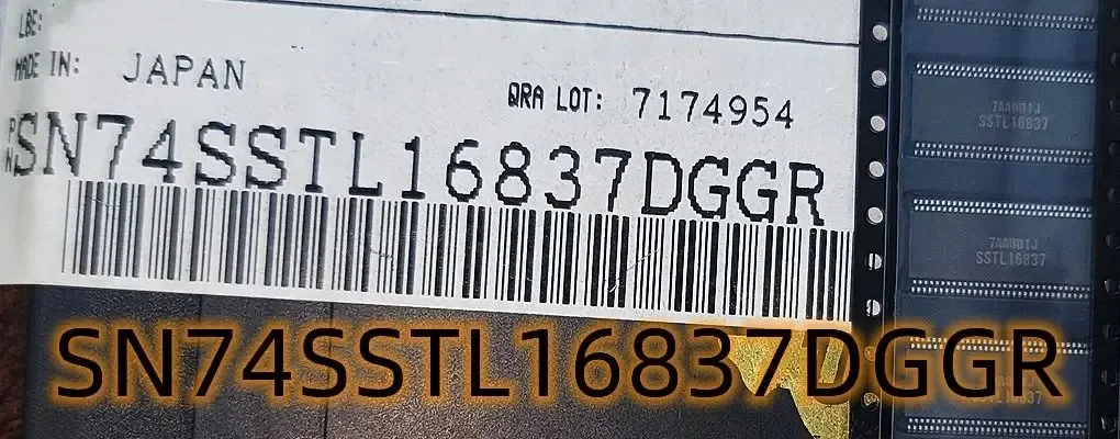 

SN74SSTL16837DGGR SSTL16837 ЦСОП64