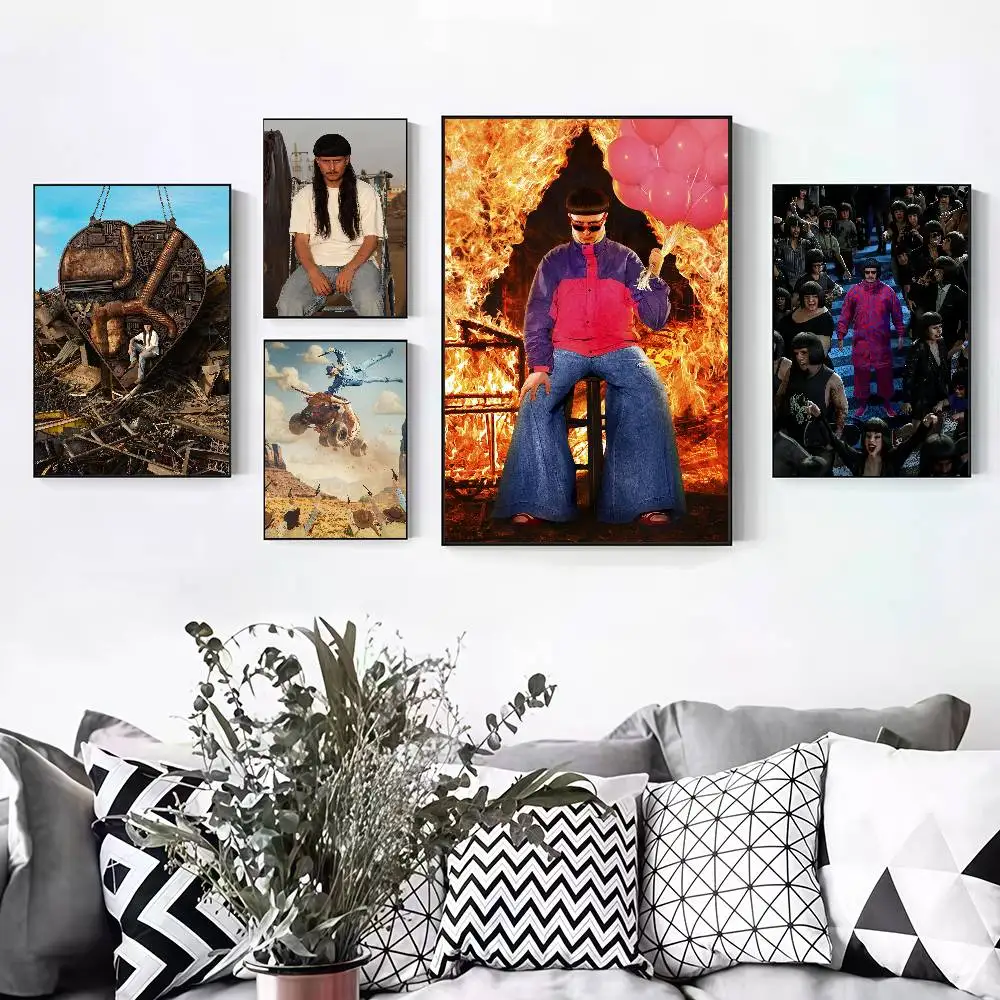 O-Oliver Tree Love You Madly Hate You Badly Peelable Self-adhesive Poster Stickers Are Suitable For Frameless Wall Decoration In