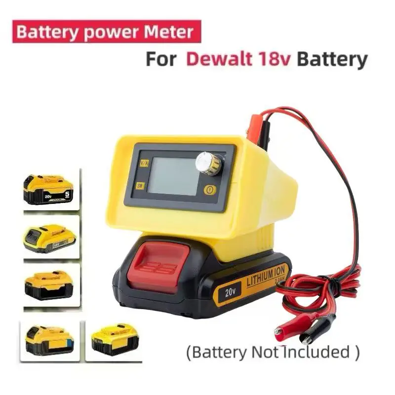 

Converter for Dewalt 20v 60v Battery Step Down Voltage Regulator CNC Buck-Boost DC Adjustable (﻿Tools Only）