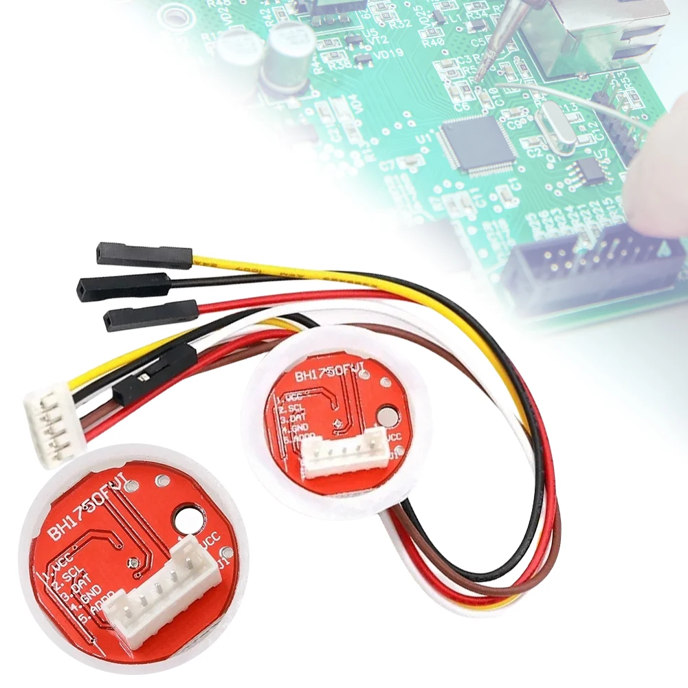 BH1750FVI Light Sensor Module BH1750 Chip Digital Light Intensity Sensor Module DC 5V Digital Light Ball I2C for Arduino