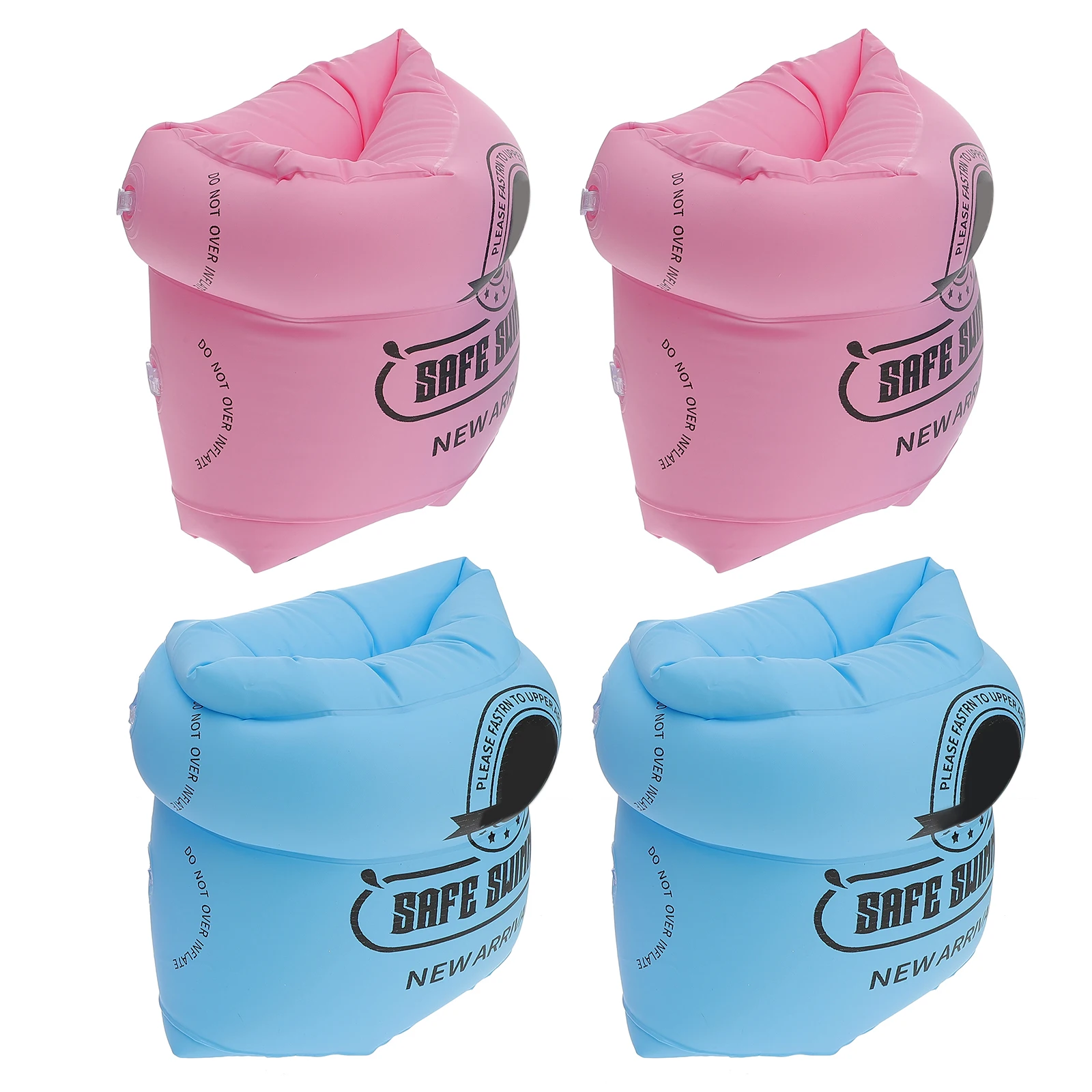 

Inflatable Swim Rings Floaties Adult Arm Floats Swimming Sleeves Armb s Pool Lifebuoy 2 Pairs Storage Carrying Outdoor