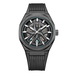 WM Watch Automatic Mechanical Watches Miyota9015 Man Stainless Steel Sapphire Water Resistant Casual Welly Merck Watch WM039