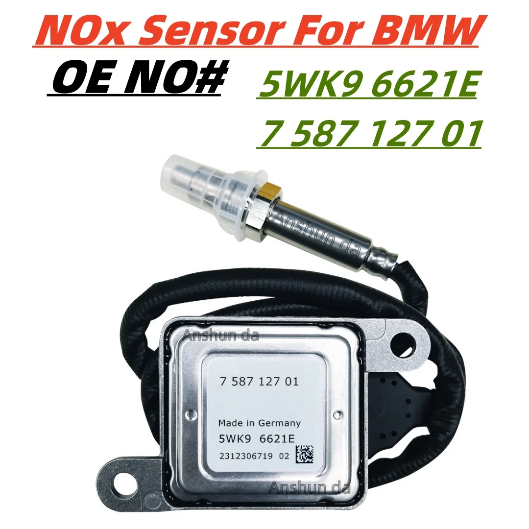 

758712701 5WK96621E Nitrogen Oxygen Sensor For BMW E82 E87 E88 E91 E92 E93 LCI N43 E93 LCI with N43 Nox Sensor