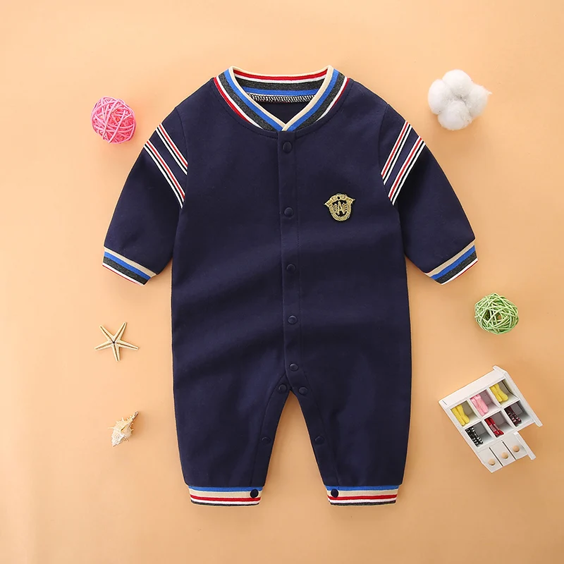 

Newborn autum jumpsuit, baby clothes, spring & fall clothes, baby boy's long-sleeved outdoor clothes, crawling clothes