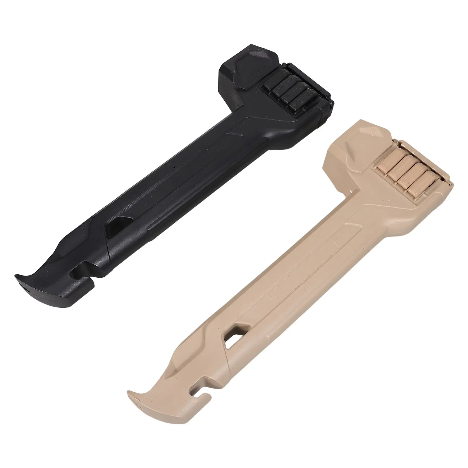 2Pcs Portable Lightweight Tent Peg Hammer Plastic Mallet Stake Driver Outdoor Camping Tool Tent Setup Accessories Peg Extractor view 2