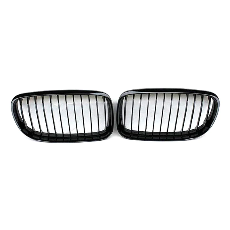 

High Quality Front grill Fit for 3 Series E90 M Sport Kidney Grille E90 LCI 2008-2011 Gloss black Single Slat Front grill