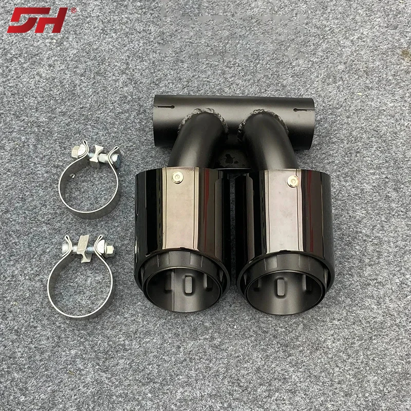 Uitlaat Gemodificeerde Dual Uitlaat Rvs Uitlaat Voor Porsche Cayman 718 Boxster 2016-2023