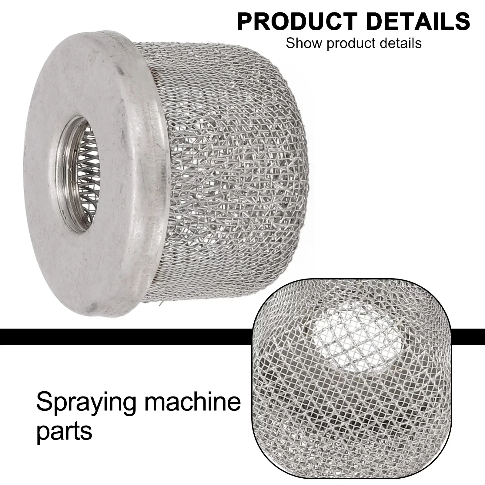 

High Quality Practical Filter Suction Filter Suction Filter Fits For Airless Paint Sprayer Airless Sprayers 183770 Metal