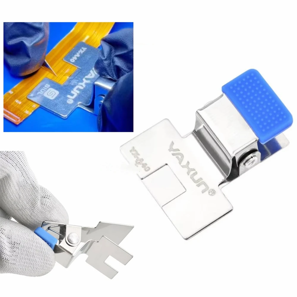 1/2 Peças YAXUN YX-A40 Suporte Flexível para Cabo de Reparo de Celular - Ferramenta Profissional para Reparo de Celulares - Conjunto de Ferramentas Manuais em Promoção