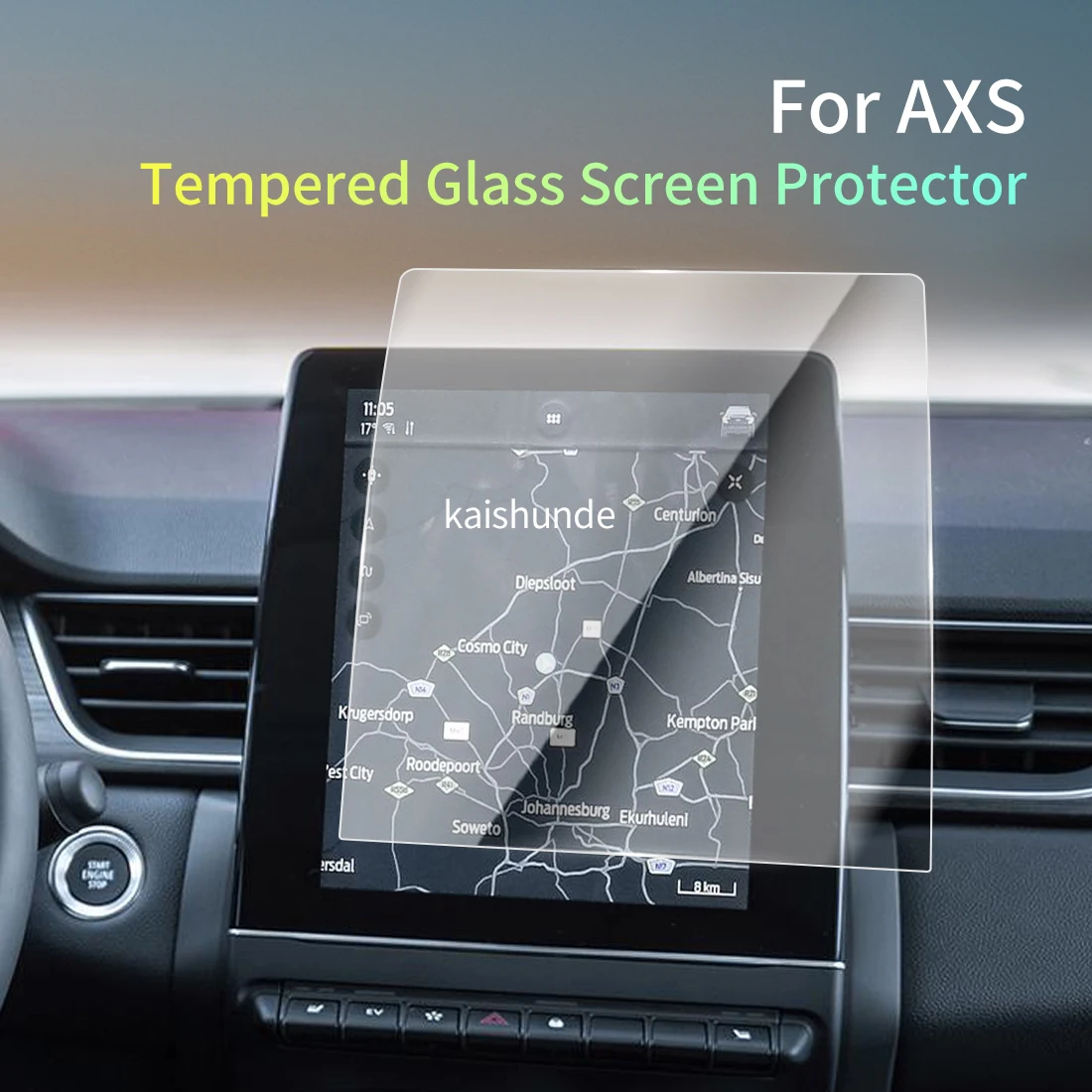 

Car Stickers Meters Protector For 26 Mitsubishi AXS Tempered Glass Protective Film Display Navigation Vehicle