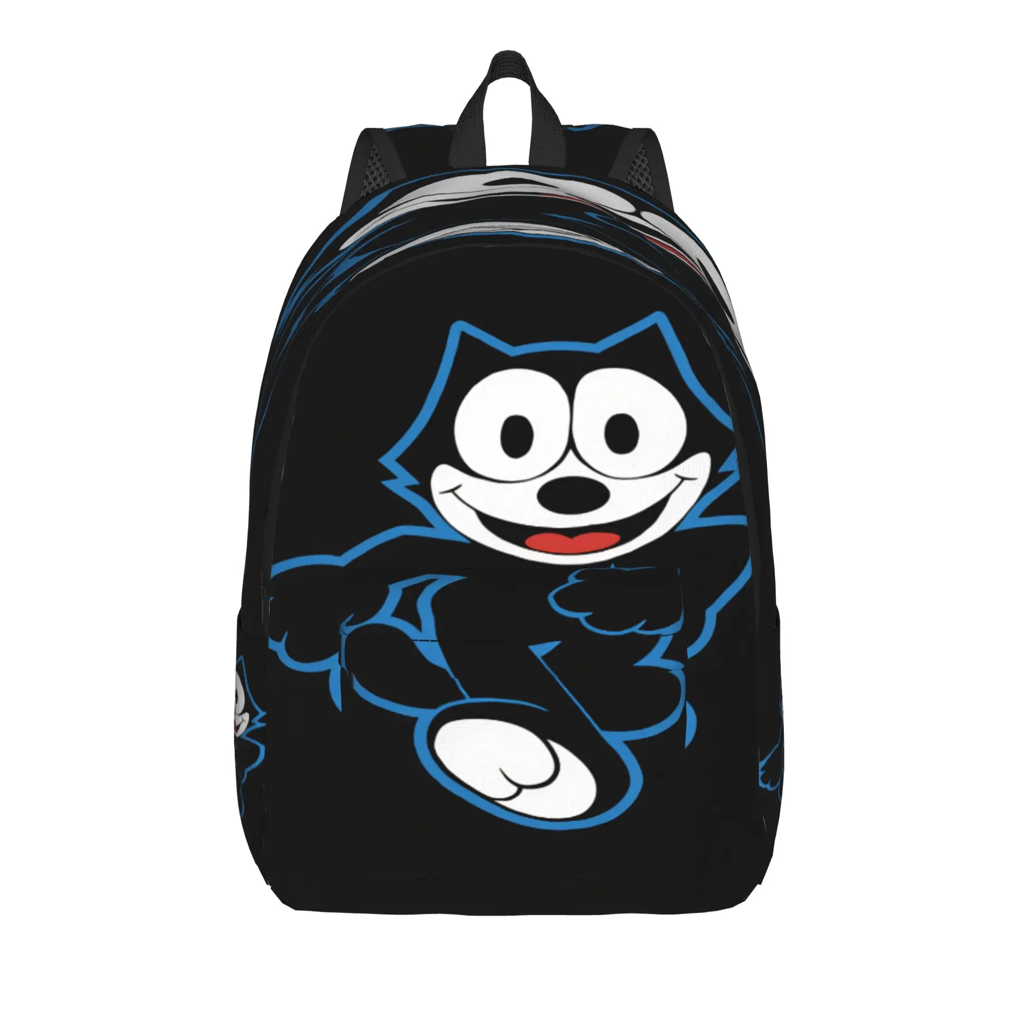 

F-Felixs Black Cat Backpack Cool Backpacks Unisex University Durable High School Bags Design Rucksack