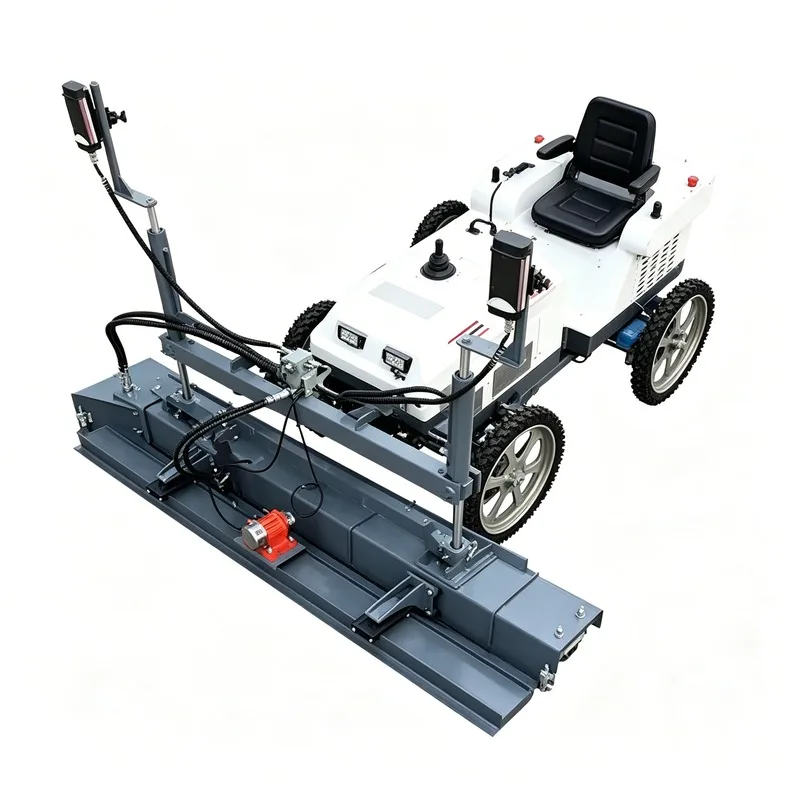 Concrete Laser Screed With Digital Display Intelligent Leveling Equipment For Modern Construction Site