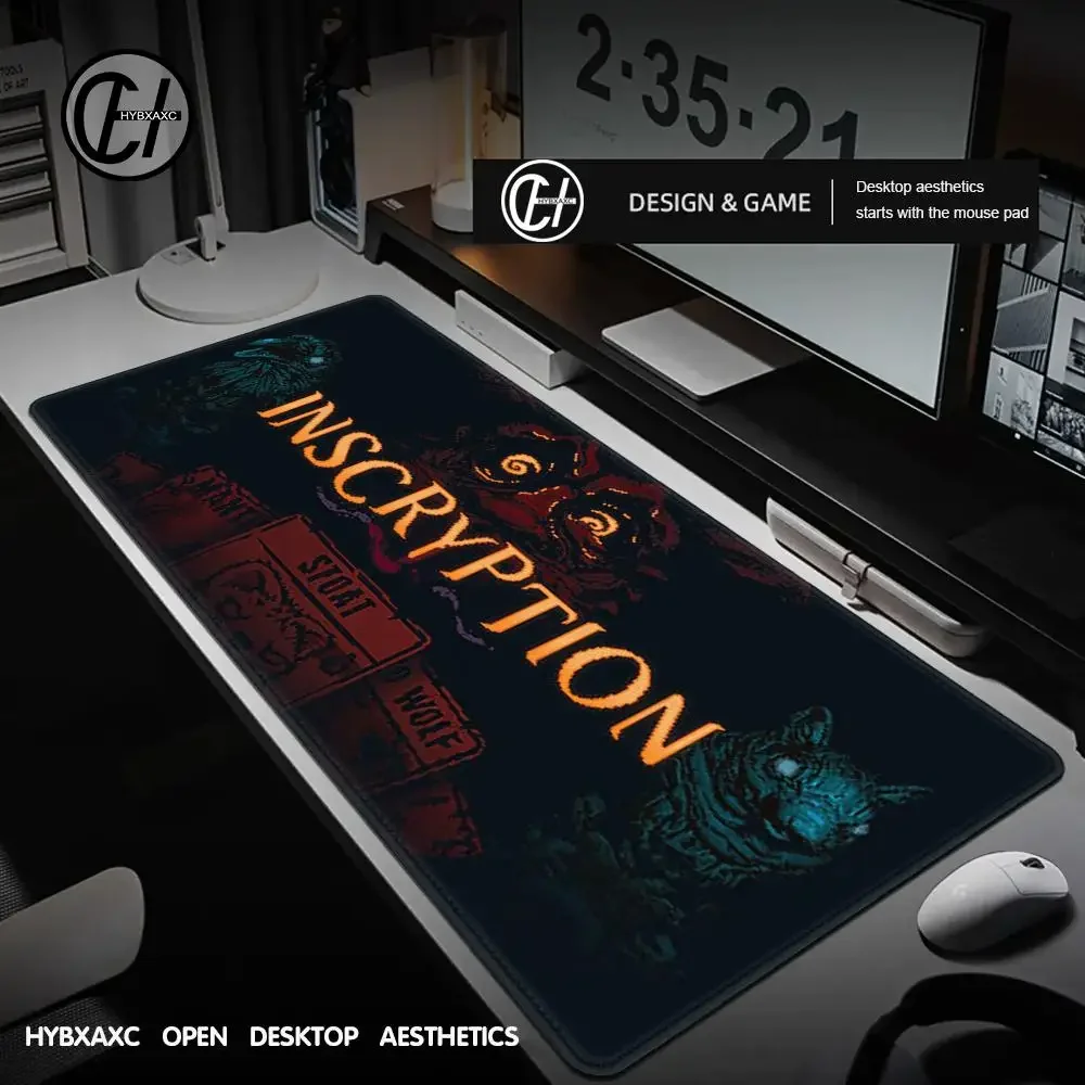 

Мода ужас карты стратегия игры Inscryption коврик для мыши компьютерный коврик для мыши игровой коврик для мыши водонепроницаемый ПК gaming gamin