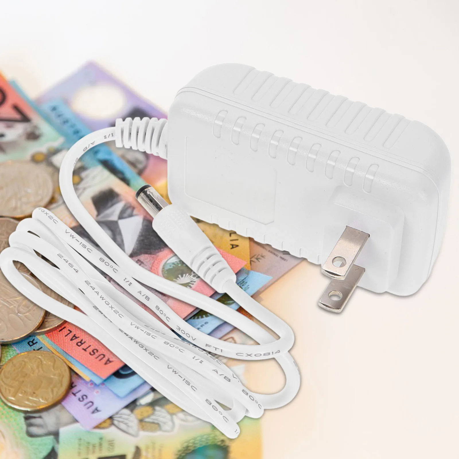 Simulated Charging Plug Money Storage Hidden Compartment Box Realistic Design Safe Cover Spacious Storage Containers Private