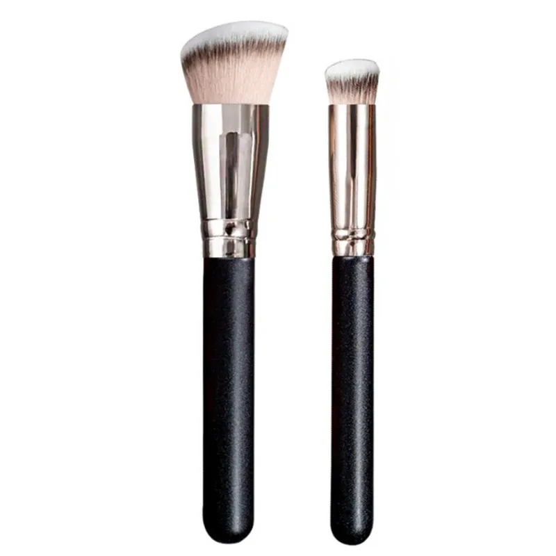 Makeup Brushes Seamless Cover Synthetic Dark Circles Liquid Cream Foundation Concealer Angled  Cosmetics Contour Brush for Women