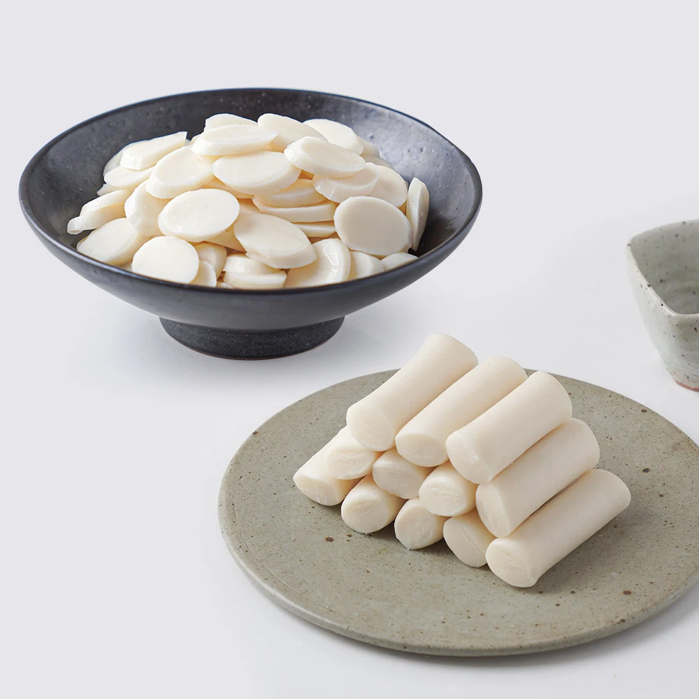 100% Korean Rice Tteokguk Rice Cake / Garaetteok Rice Cake 1kg x 2 Packs Made with Domestic Korean Rice