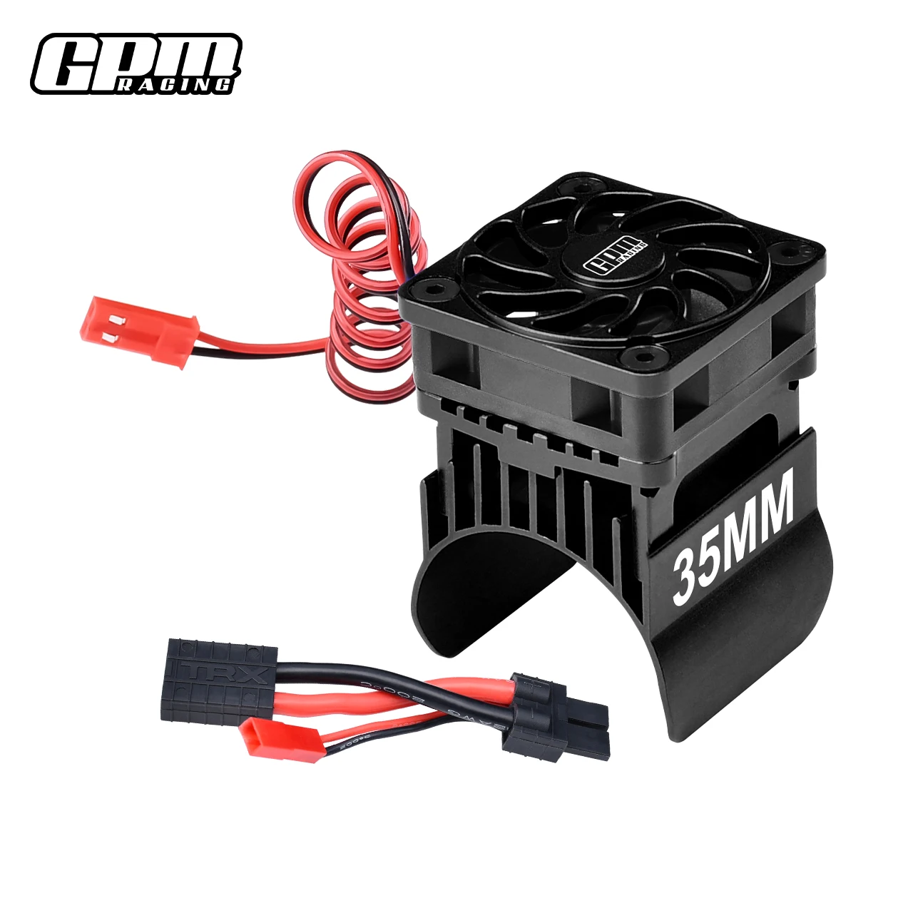 GPM legering koelventilator en 35 mm motorkoellichaam voor TRAXXAS Mini Maxx