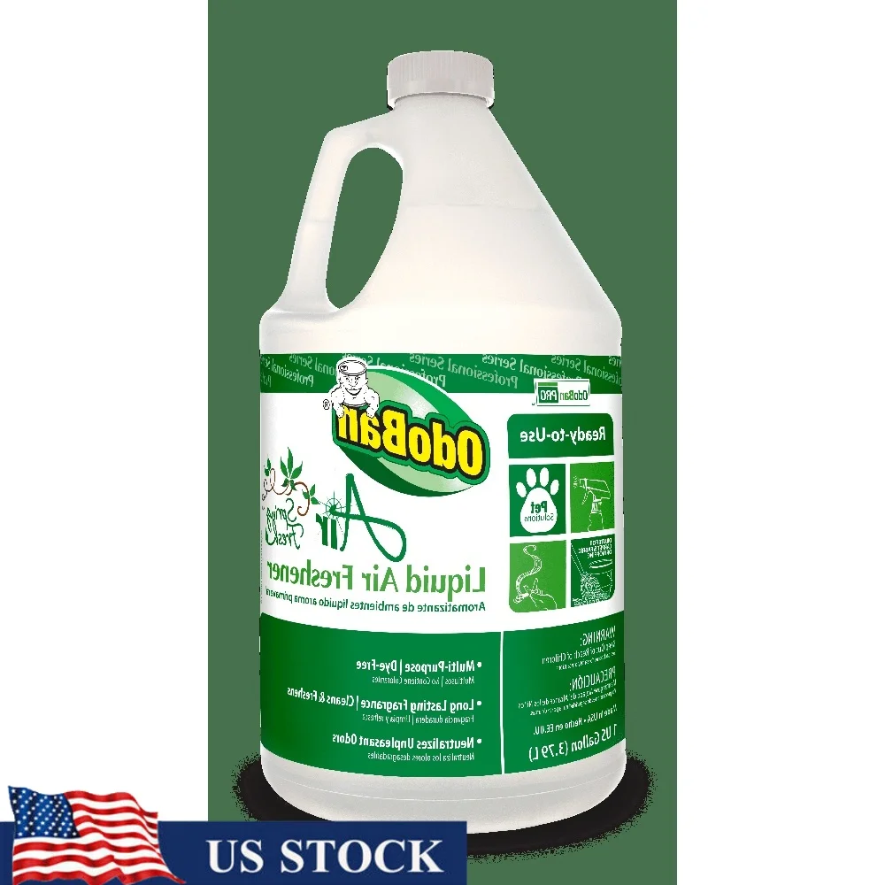 الربيع الطازجة السائل معطّر الهواء 1 جالون رائحة محايد مزيل الروائح الكريهة السجاد المفروشات الأرضيات الصلبة الحيوانات الأليفة الدخان لازودة #1