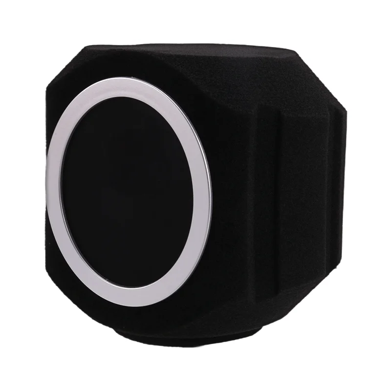 Hot-C5 Universal Studio Mic Screen Live Recording Microphone Anti-Interference Noise Reduction Wind Screen