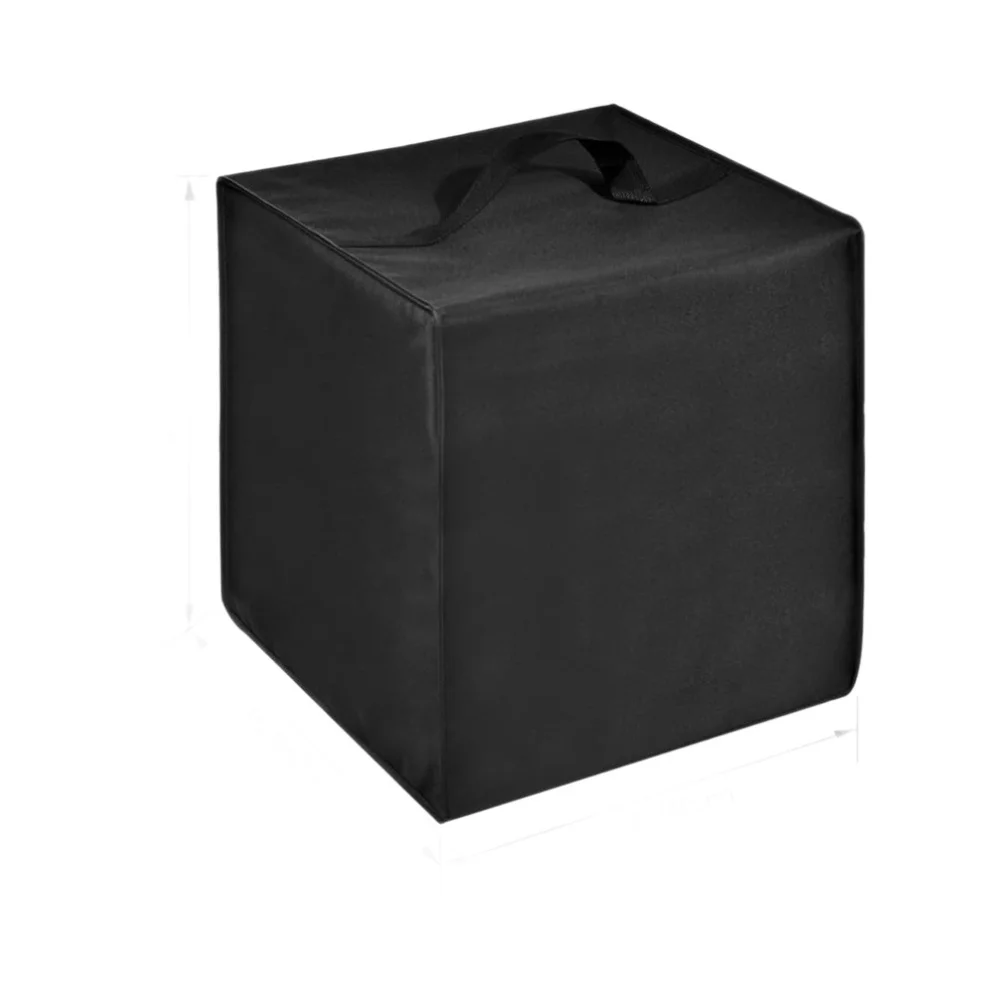 Waterproof Cover for 1.52 Cubic Feet Safe Box Made of 600D Nylon with Ventilated Bottom Design and Top Carry Handle