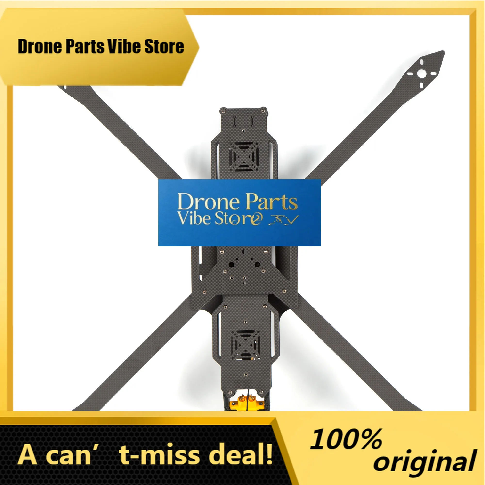 Drone PartsFiber Optic Machine 13 Inch/15 Inch Carbon Fiber Rack Racing All Carbon FPV Rack Frame