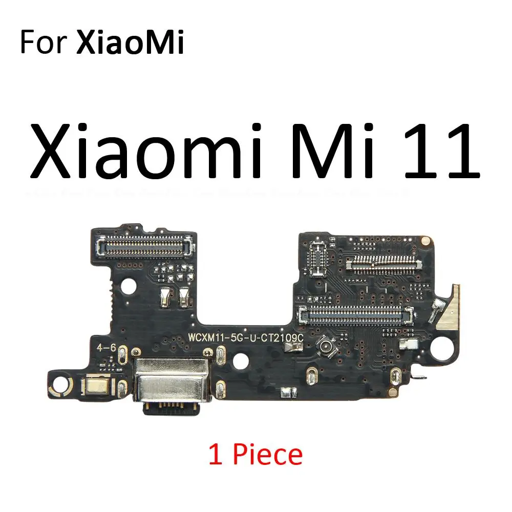 USB Charging Charger Dock Port Board With Microphone Mic Flex Cable For Xiaomi Mi 10 10T 10i 11 11i 11T 11X Pro Lite Ultra 5G NE