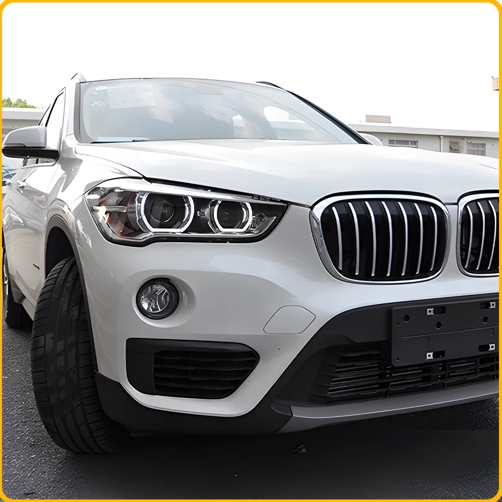 Upgrade Angel Eye LED Headlights For BMW X1 F48 F49 2016-2019 Projector Lens Dynamic Car Front Lamp Plug and Play Auto Mod Parts
