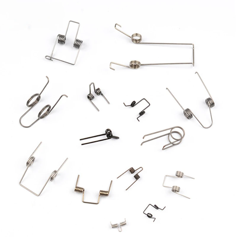 2PCS Baler 1.0mm Wire Diameter Double Torsion Return Springs   Stainless Or Spring Steel High Quality Rust Proof Spring