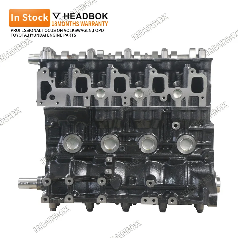 ForNew Auto Diesel Complete Turbo Engine Assembly 5L 3L Long Block Motor For Toyota Dyna Hilux Hiace Land Cruiser