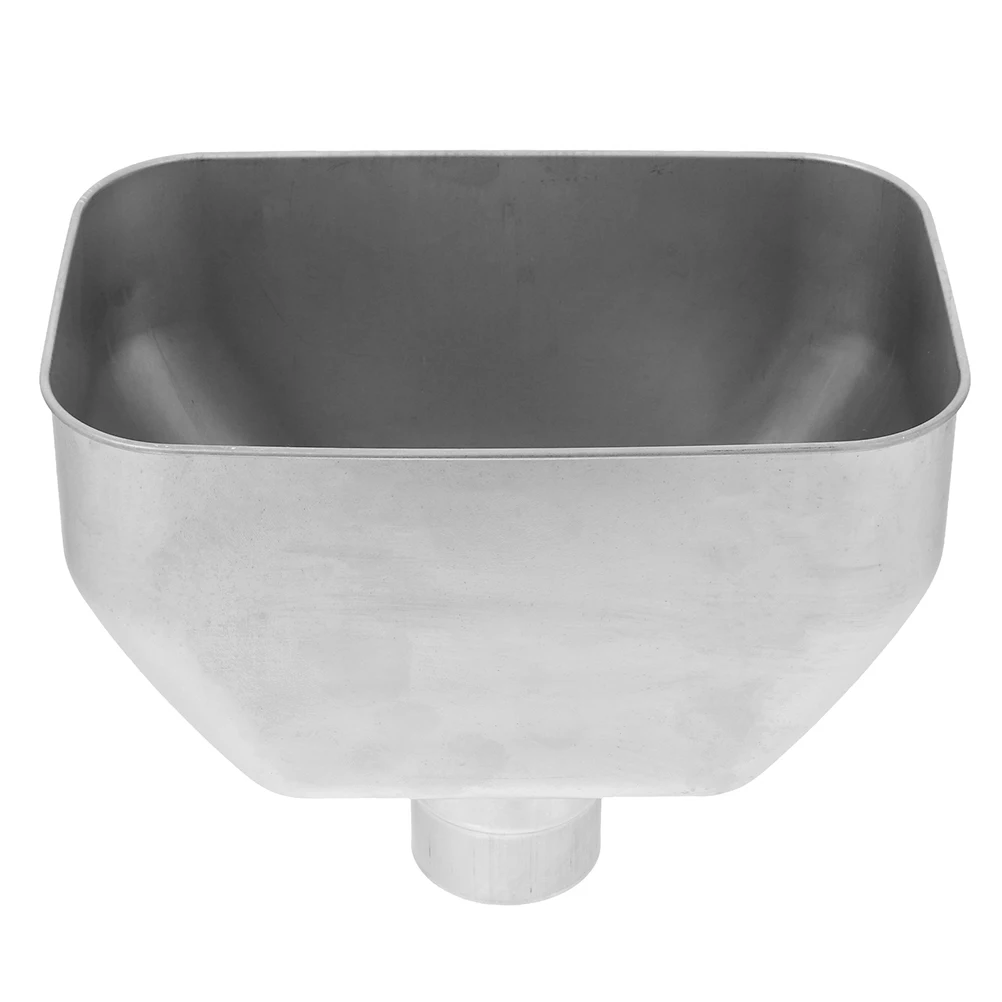 

Stainless Steel Rain Gutter Parts 304 Drainage System Rooftop Downspout Connector Water Collector 9 7cm Hole Size Easy