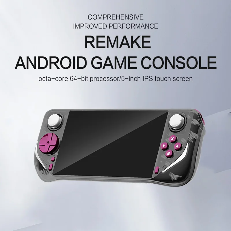

Hot E6MAX Android Convenient Handheld Game Players 8-core 64 Bit Touch Screen 4+32GB Retro Nostalgic 5-Inch Screen Game Machine