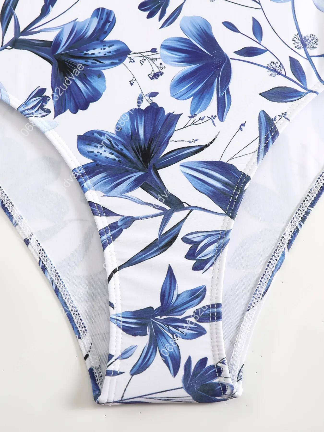 Sexy Bikini Swimsuit with Chiffon Skirt round Neck Double Shoulder V-neck Beach Gathered Conservative Tummy Cover up Ensemble