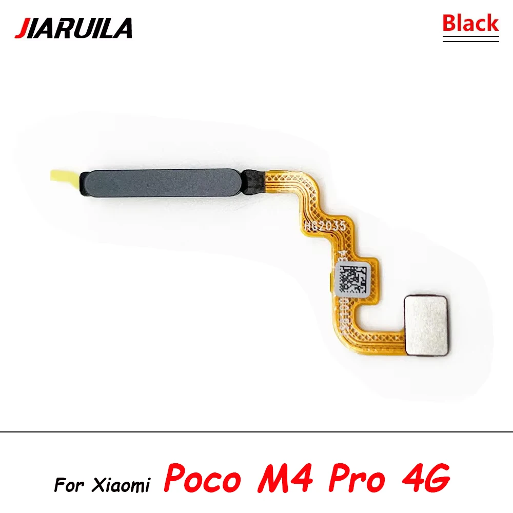 Fingerprint Scanner For Xiaomi Poco X3 Pro M3 F3 / M4 Pro 4G Home Button Fingerprint Menu Return Key Sensor Flex Cable