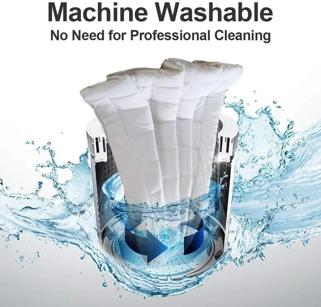 Наматрасник, подушка, чехол для матраса, стеганый защитный наматрасник, хлопок, 8-21 дюймов, охлаждающий топпер с глубоким карманом