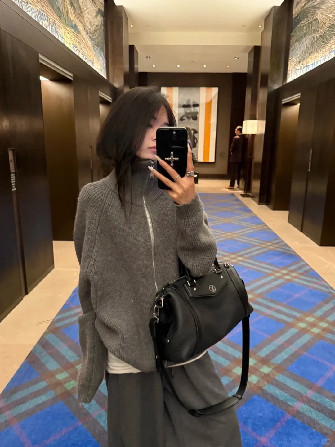 

Свитера Джемперы Кардиганы Женские двойные молнии Смешанная пряжа Красочные детали средней длины Культурный вечер Романтическая мода Элегантный