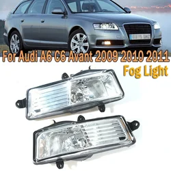 Pair Left&Right Fog Lamp Assembly For Audi A6 C6 Avant 2009 2010 2011 Front Bumper Anti Fog Light 4F0941699A 4F0941700A