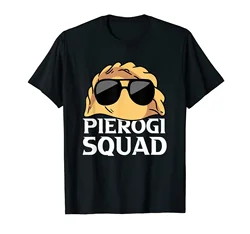 100% Cotton Pierogi Squad Polish Food Poland Funny T-Shirt Men Women Unisex T Shirts Size S-6xl