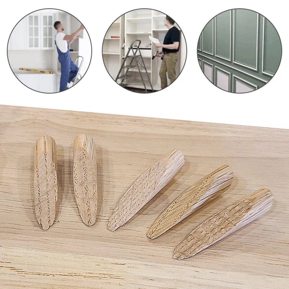 

50 Pack Pine/Oak Plugs 9.5mm Pine Wood Plugs Woodworking Furniture Jointing Accessories for Pocket Hole Drill Jig